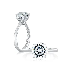 0.06 ctw Diamond Solitaire Engagement Ring