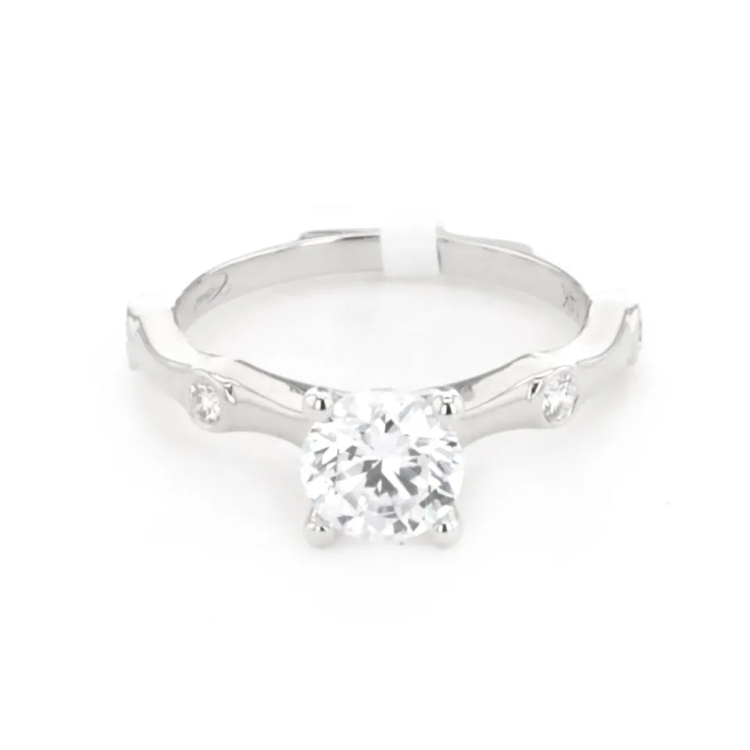 0.14 ctw Diamond Solitaire Engagement Ring