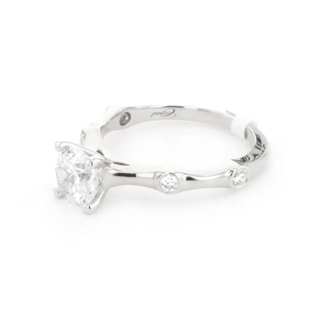 0.14 ctw Diamond Solitaire Engagement Ring