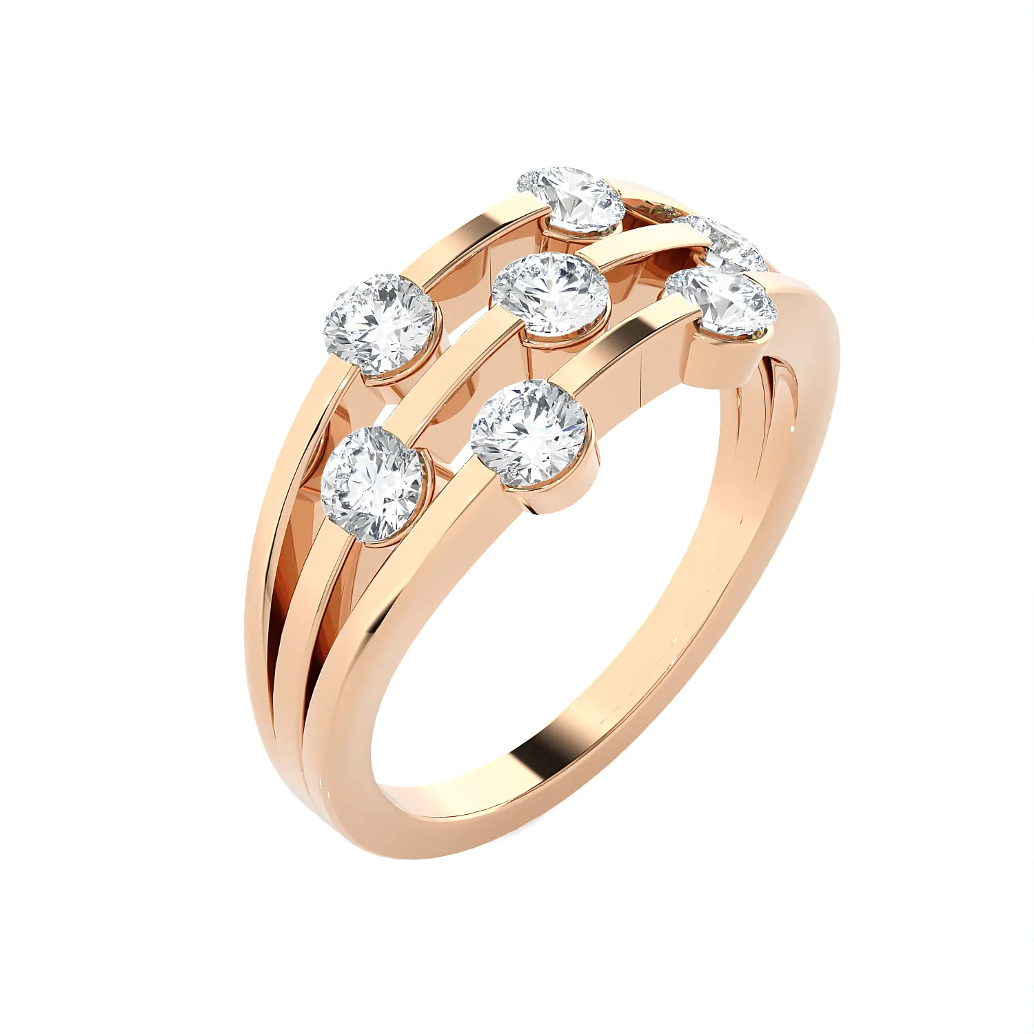 1 ctw Round Lab Grown Diamond Ring