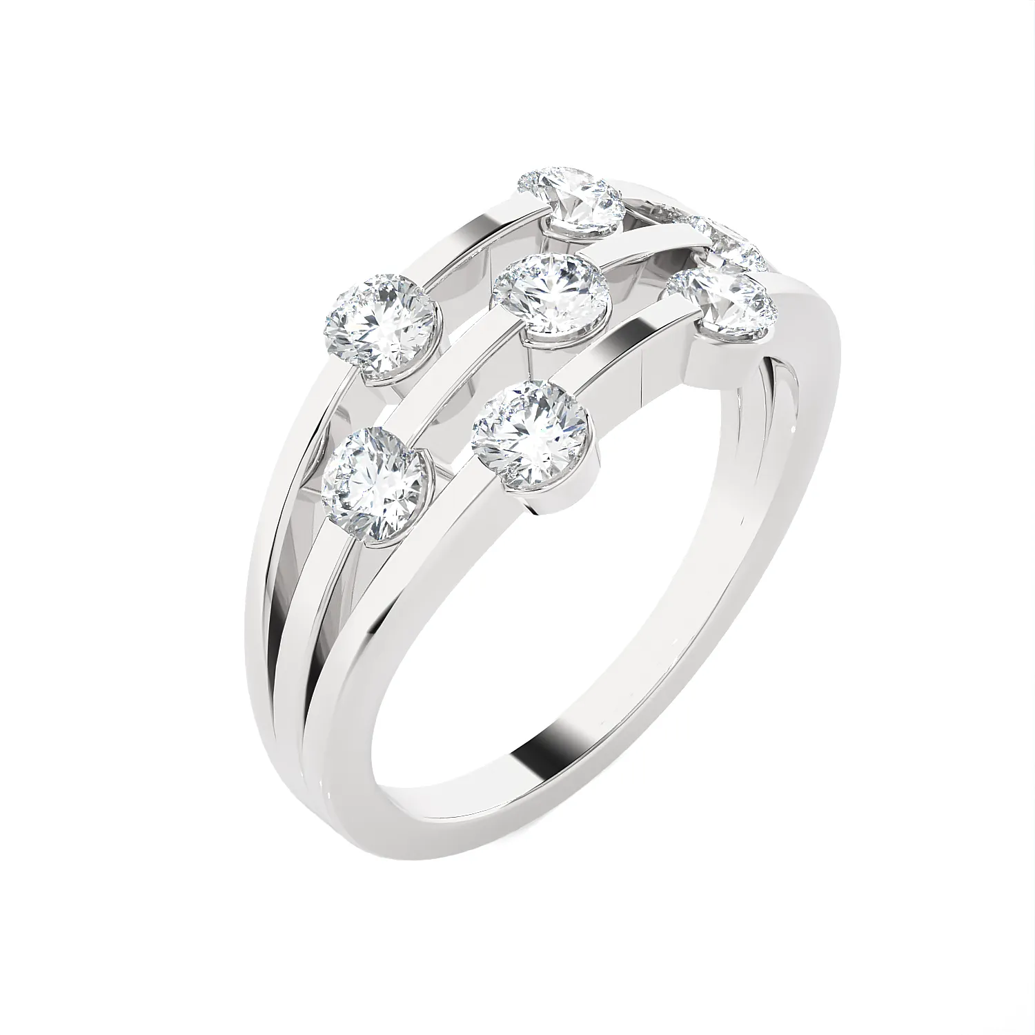 1 ctw Round Lab Grown Diamond Ring