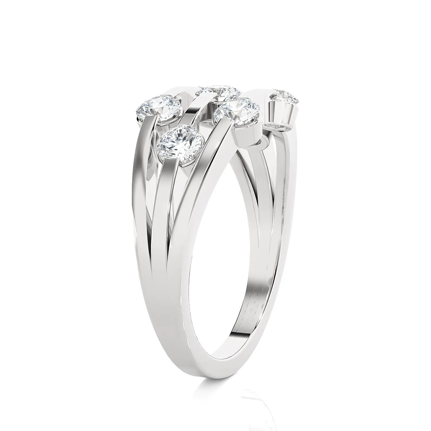 1 ctw Round Lab Grown Diamond Ring