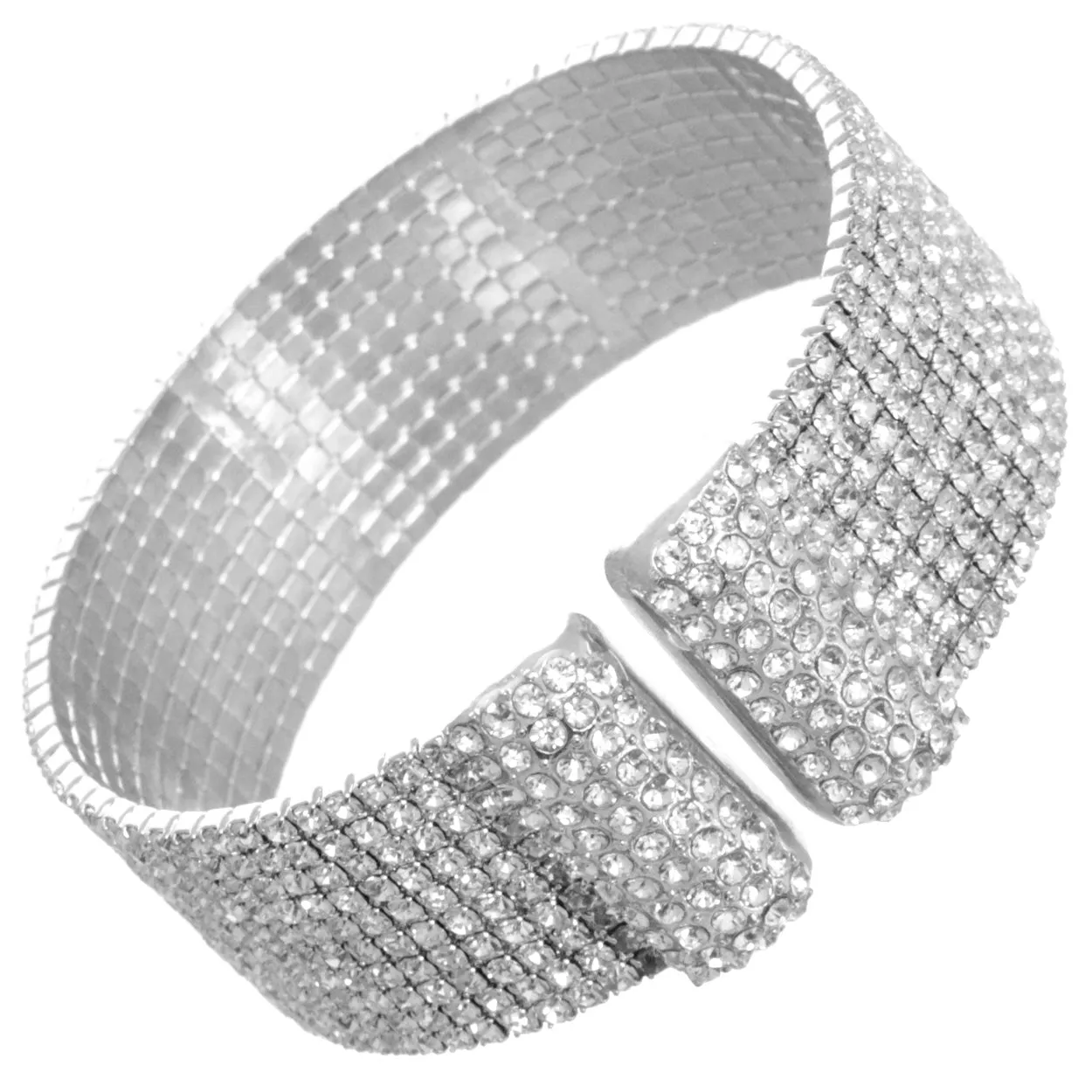 10 Row Crystal Cuff