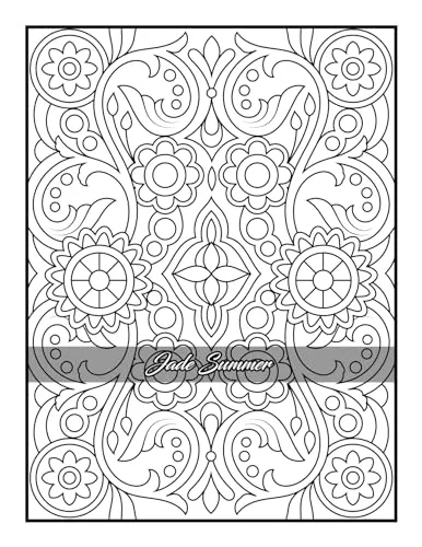 100 Amazing Patterns: An Adult Coloring Book with Fun, Easy, and Relaxing Coloring Pages