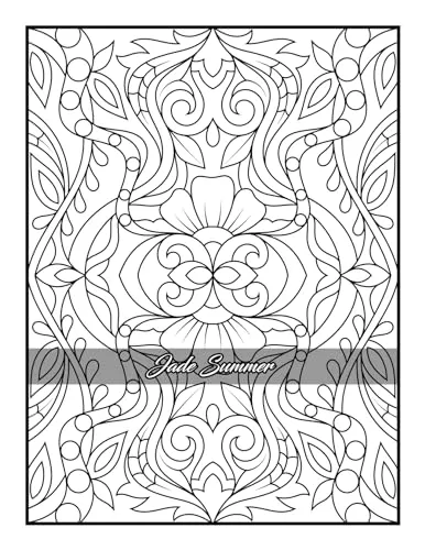 100 Amazing Patterns: An Adult Coloring Book with Fun, Easy, and Relaxing Coloring Pages