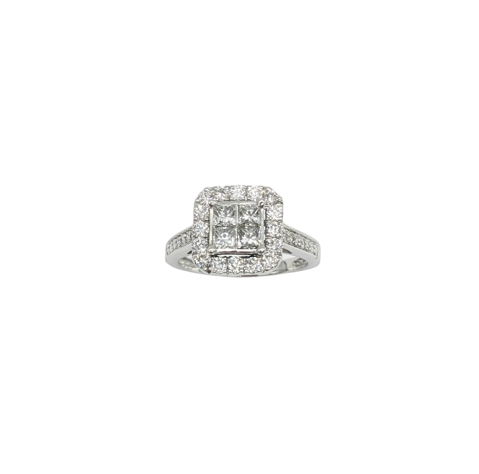 1.5 Carat Quad Diamond Ring