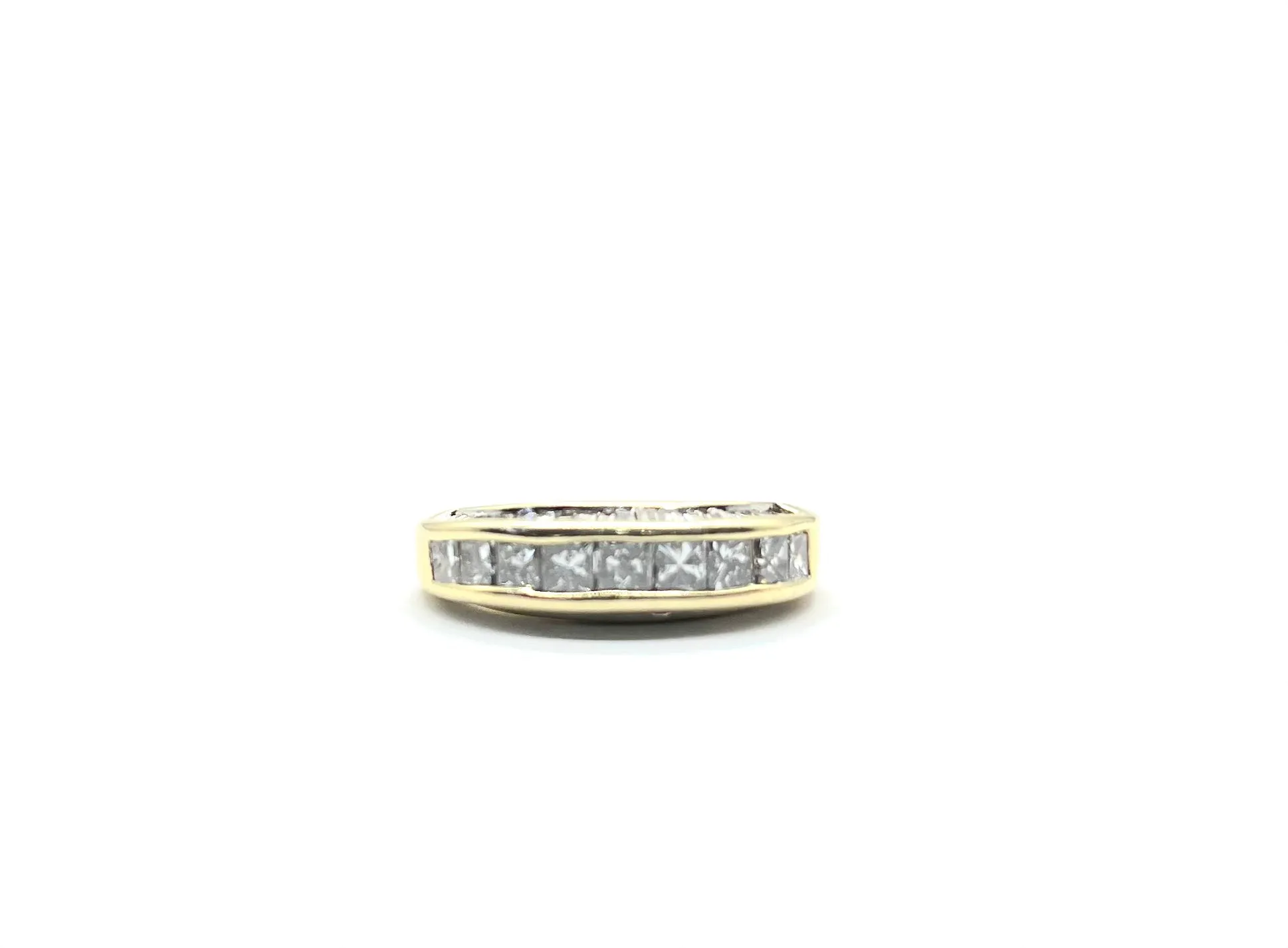 2ctw Channel Set Side Diamond Band