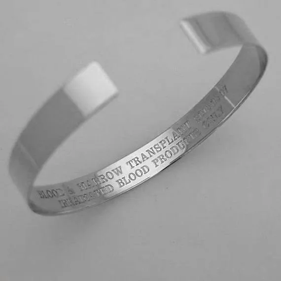 Alert Cuff Bracelet - Medical ID Bracelet