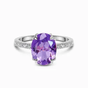 Amethyst Ring - Harlow