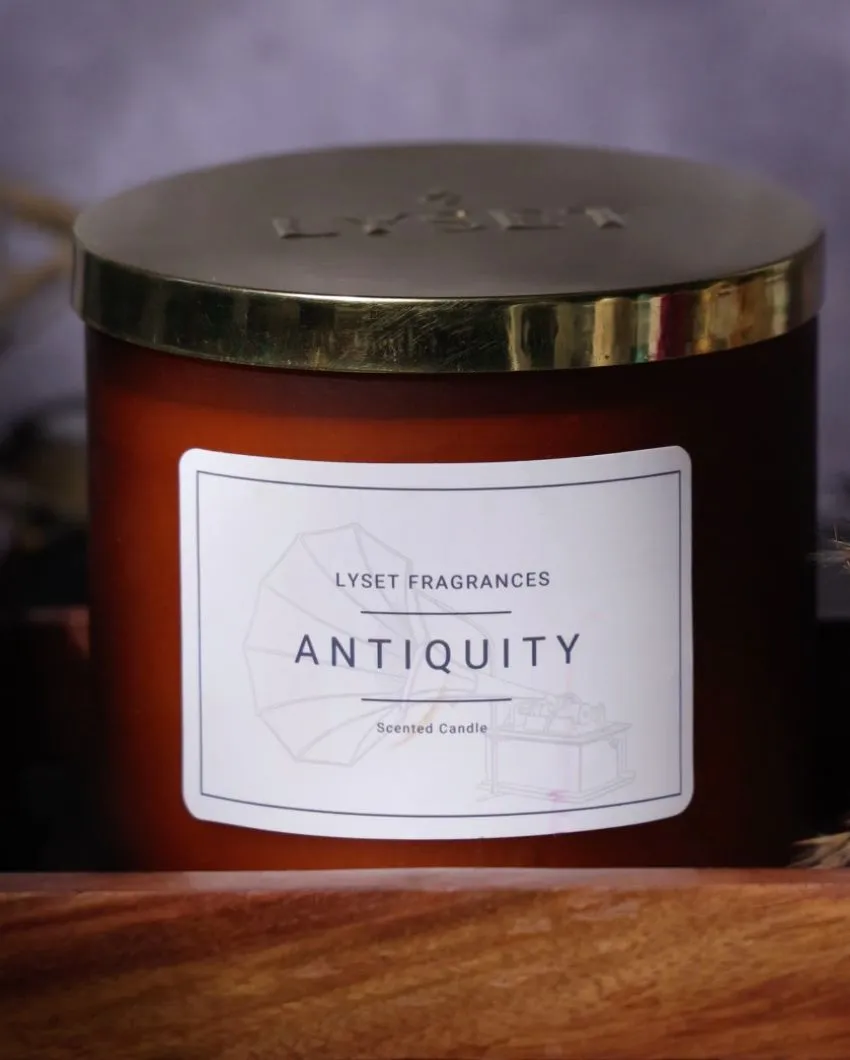 Antiquity Glass Jar Scented Candle