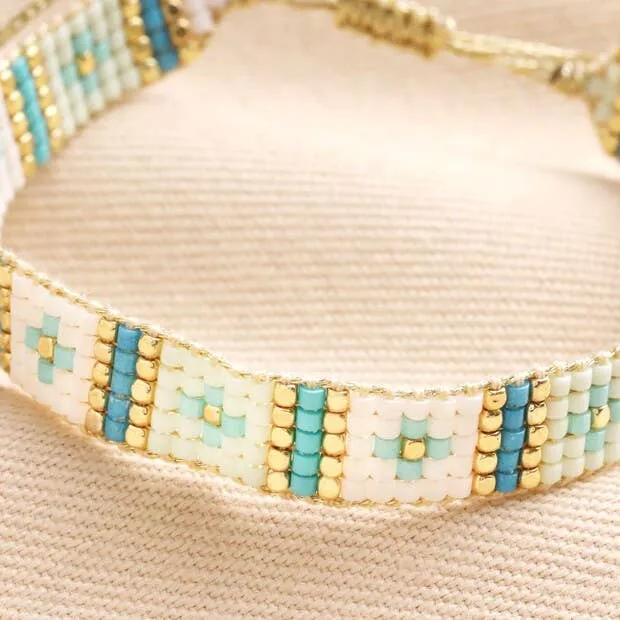 Beaded Woven Bracelet