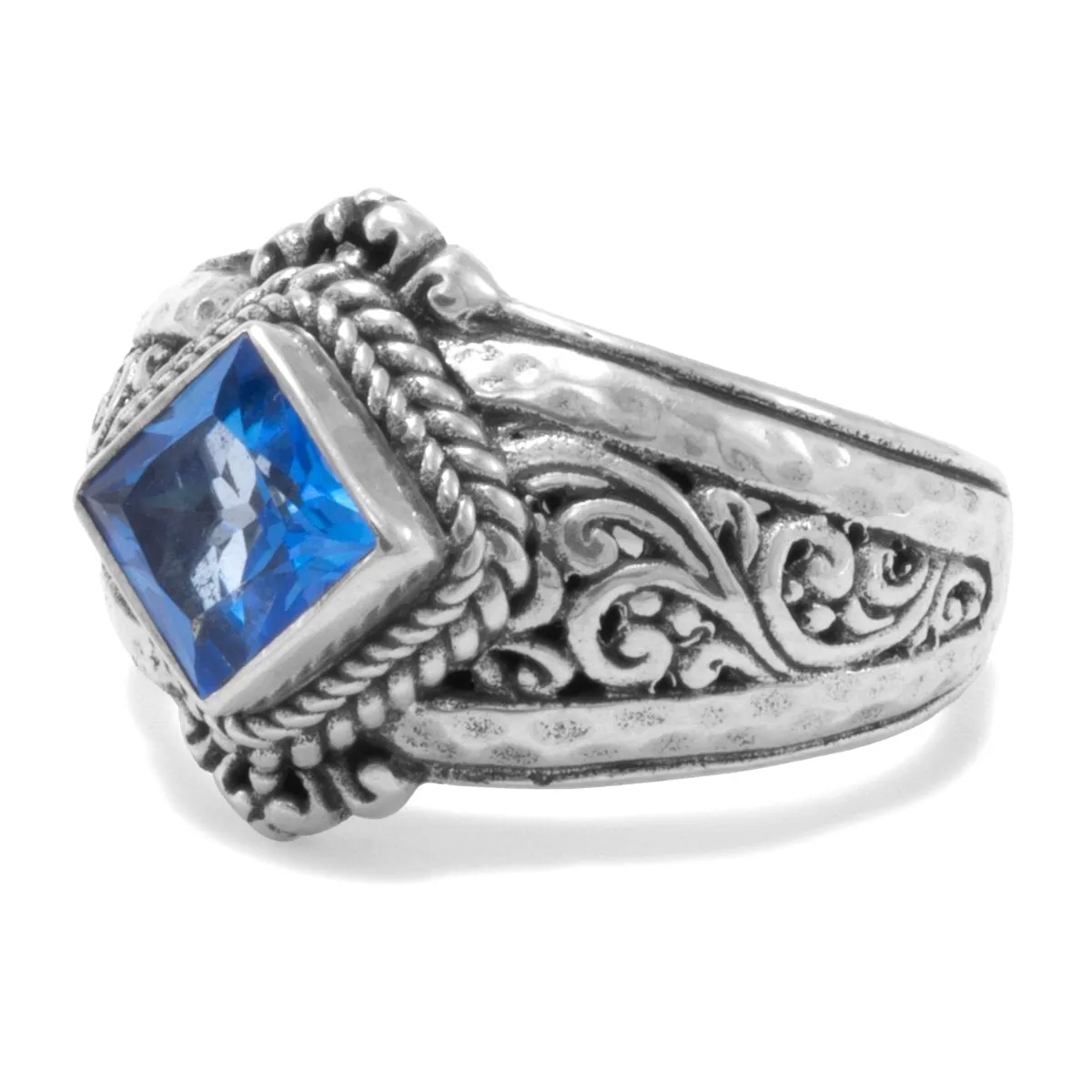 Benevolence Ring II™ in Royal Bali Blue™ Mystic Topaz