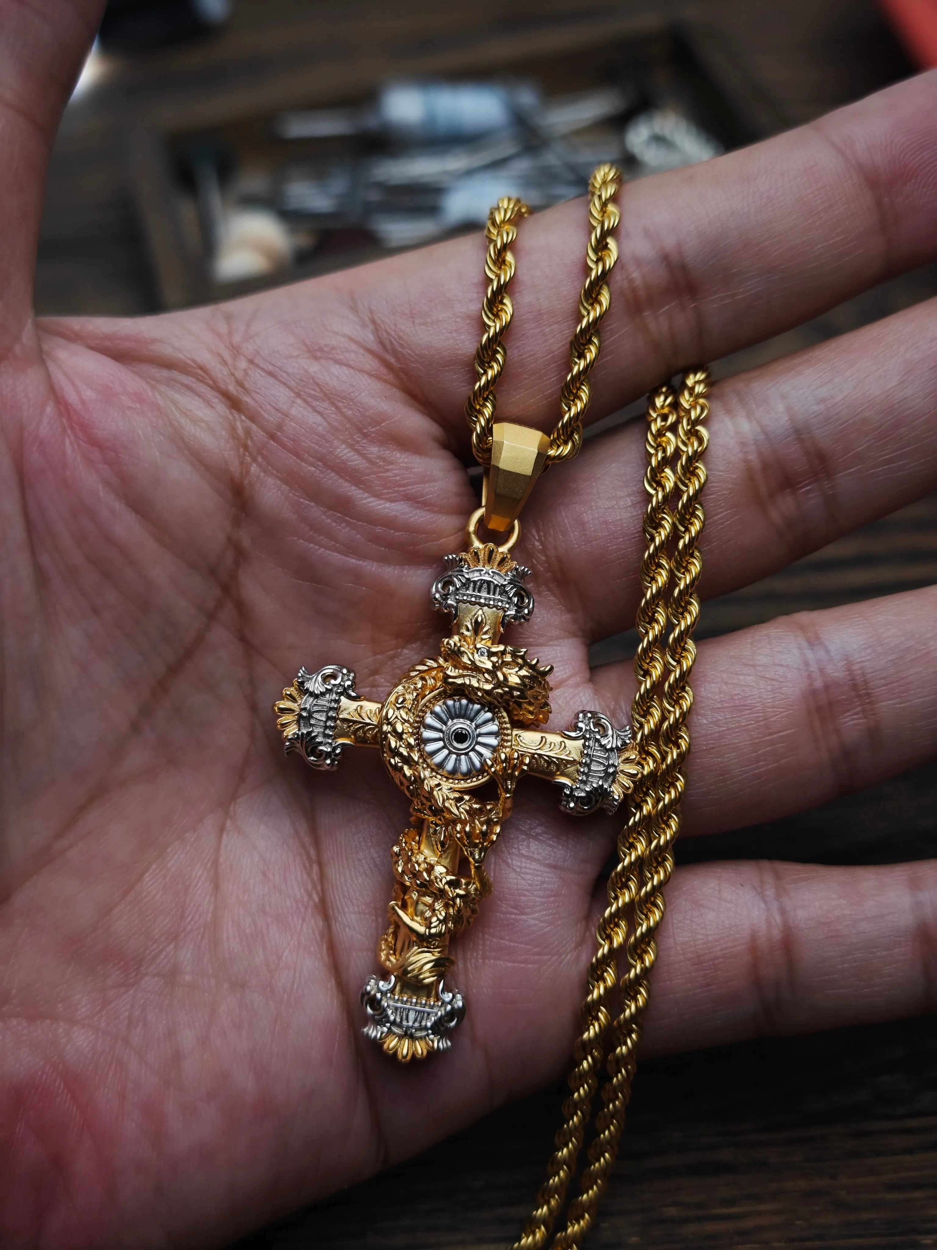 Bespoke | Dragon on Cross