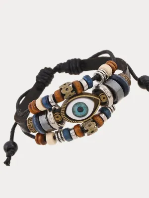 Bohemian Mystical Eye Beaded Bracelet