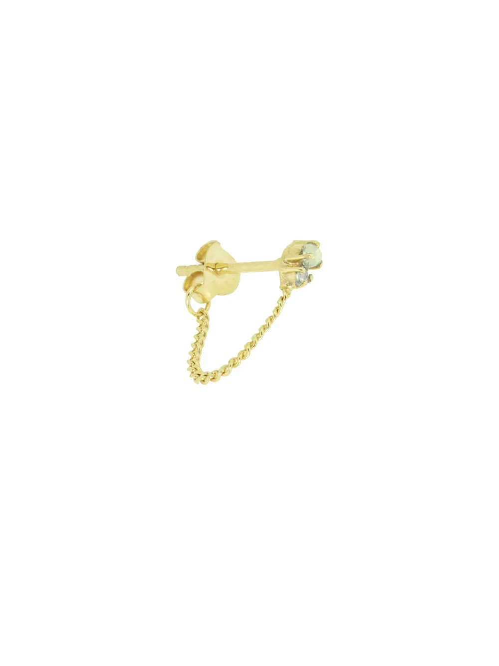 Both of us chain Opal | 14K Gold Plated