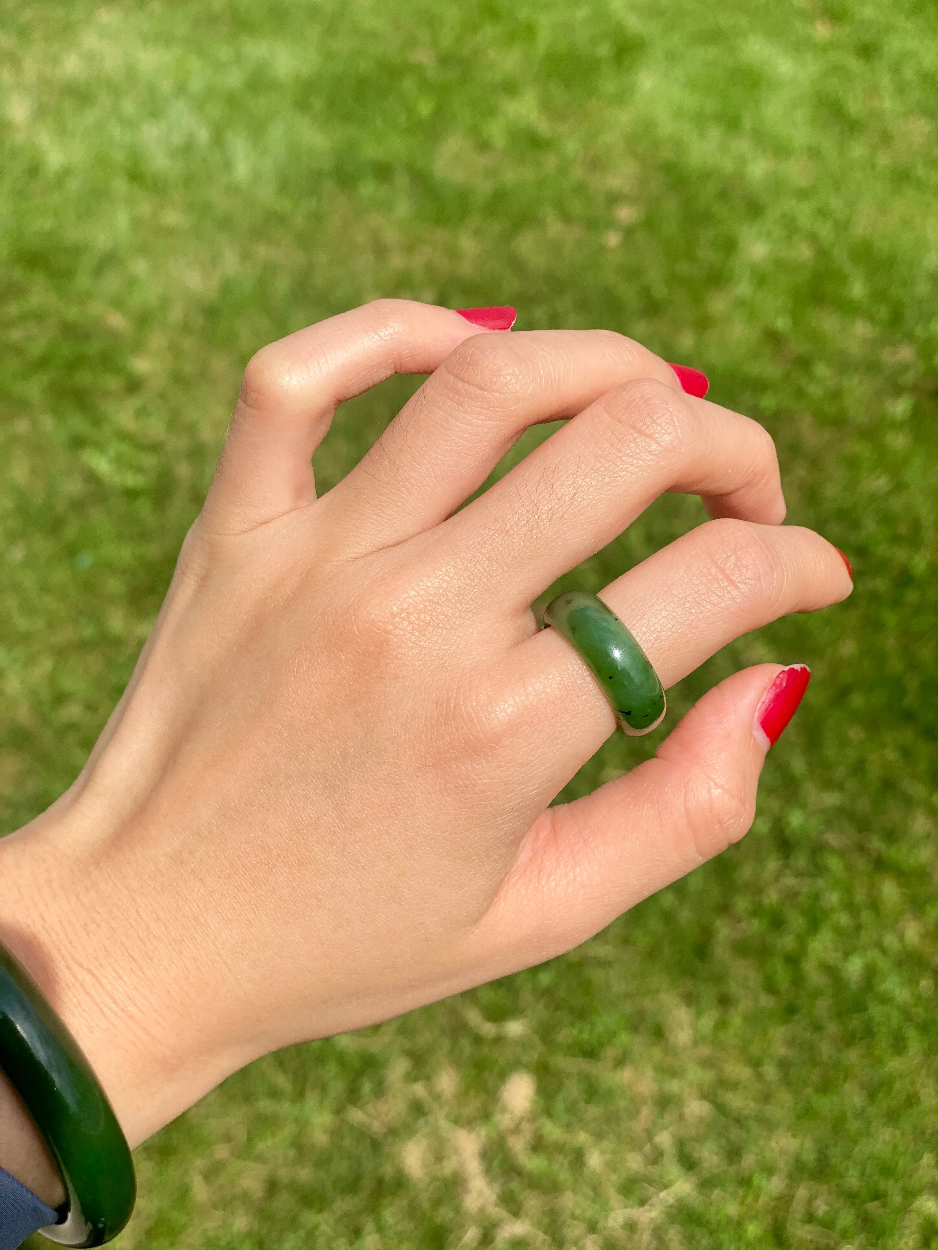 Canadian Jade Ring #1914