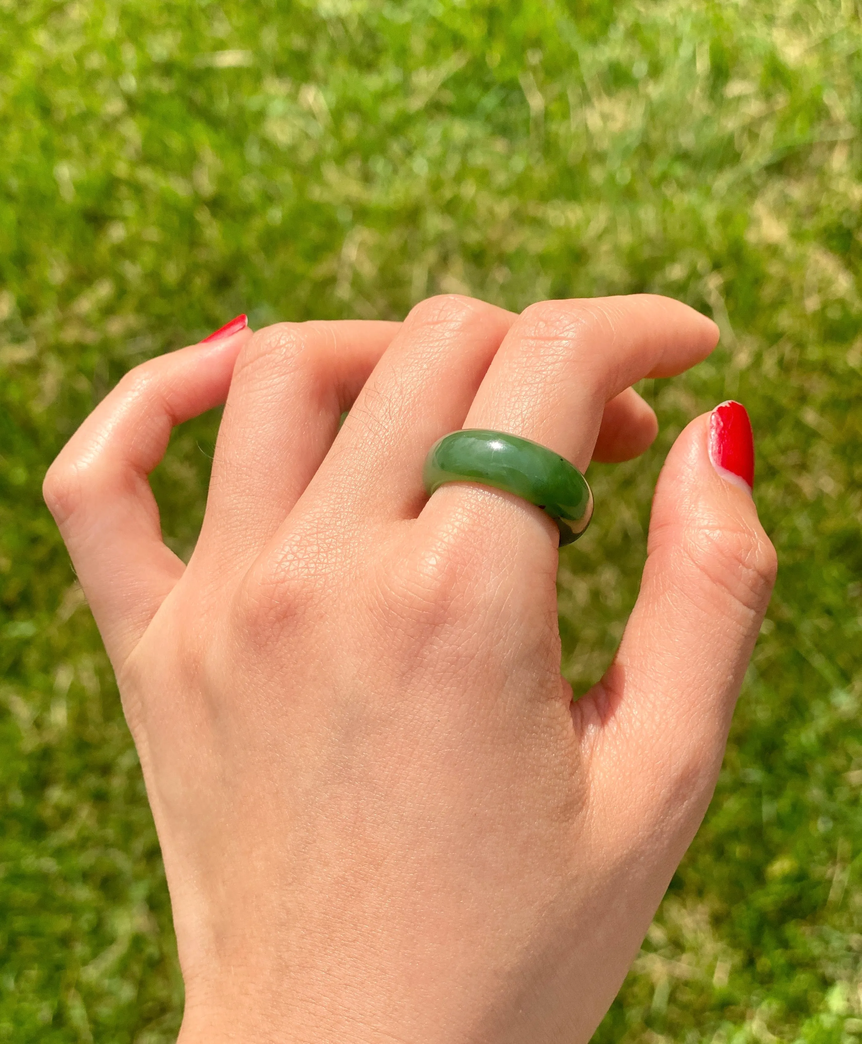 Canadian Jade Ring #1914