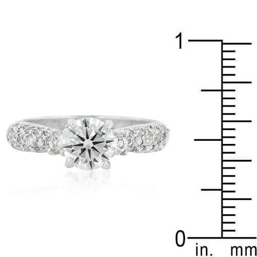 Classic Pave Bridal Ring