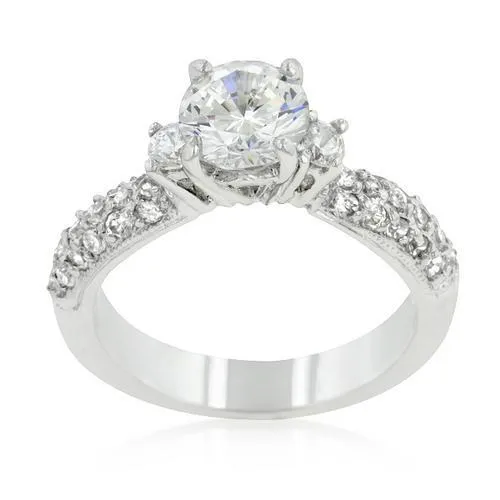 Classic Pave Bridal Ring