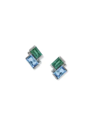 Cléo Deux Carré Studs