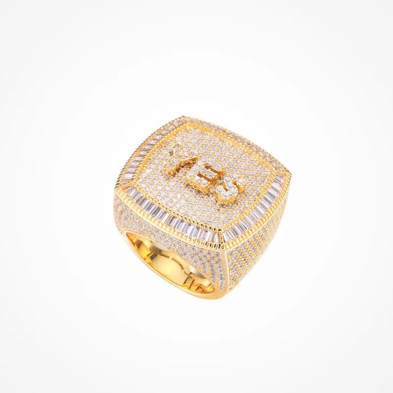 Custom Iced out Ring