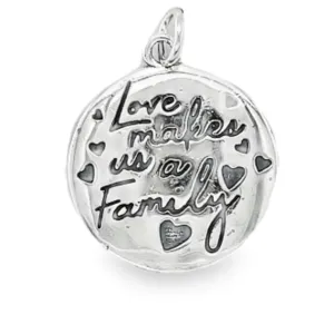 D1728 Love Makes Us A Family Pendant