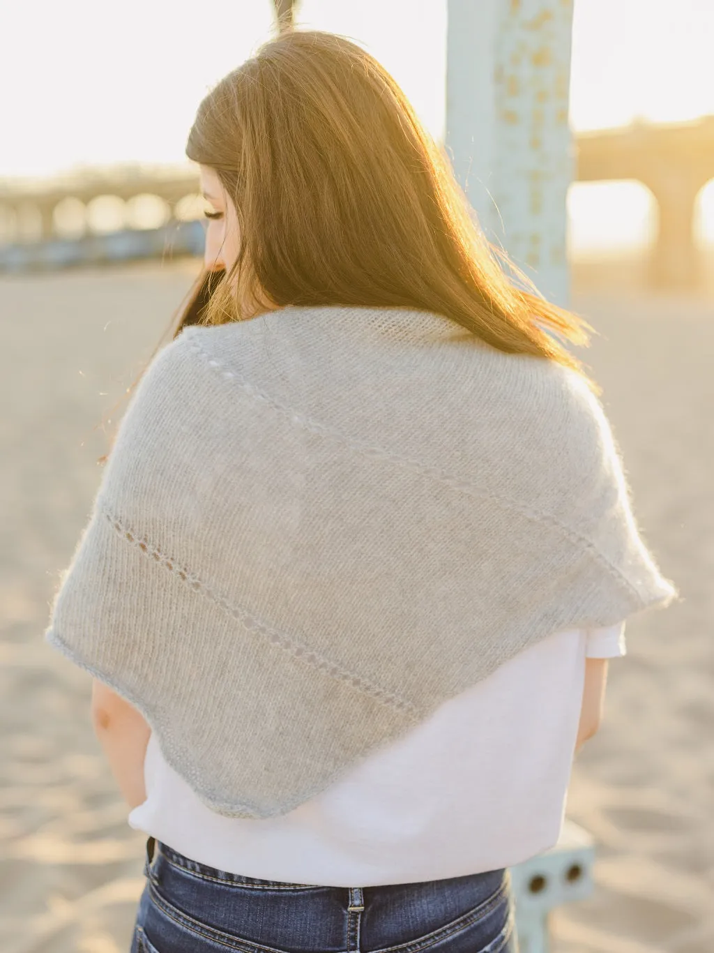 Dangling Fluffy Shawl Kit