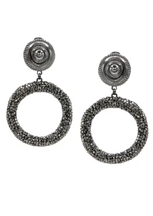 Dolly Pavé Clip On Earrings