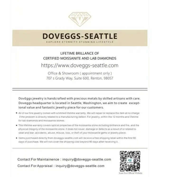 Doveggs pear art deco colored moissanite bridal set (2 rings)