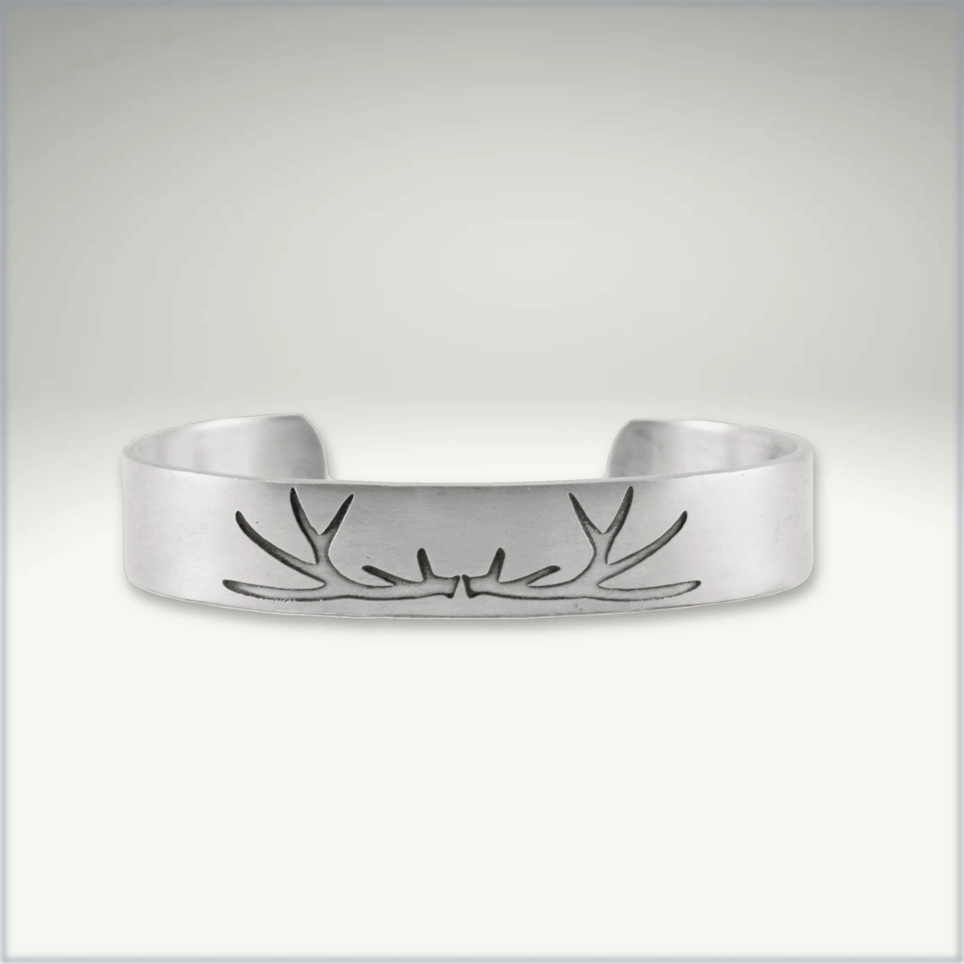 Elk Antlers Cuff Bracelet