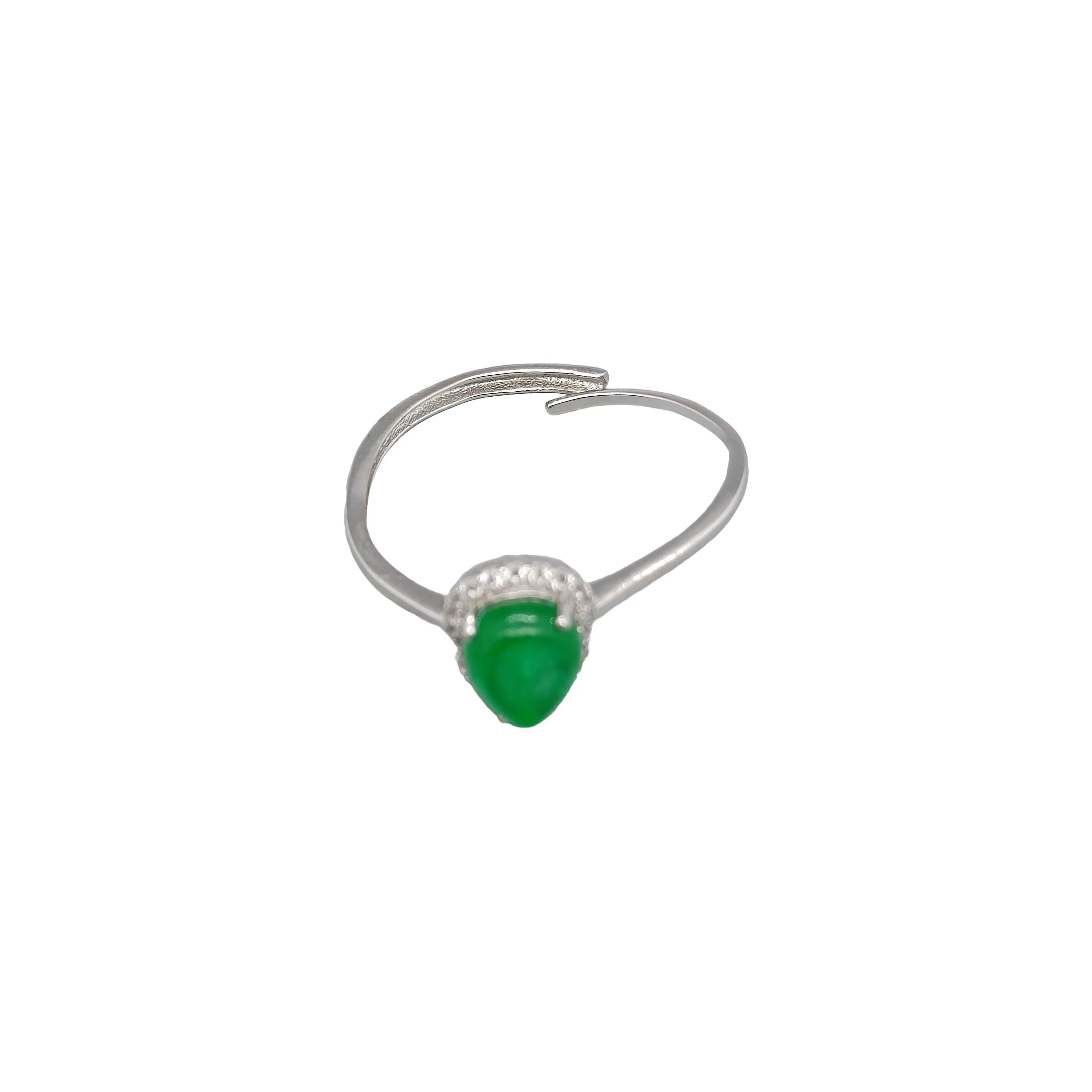 Enchantment Blooms Jade Ring