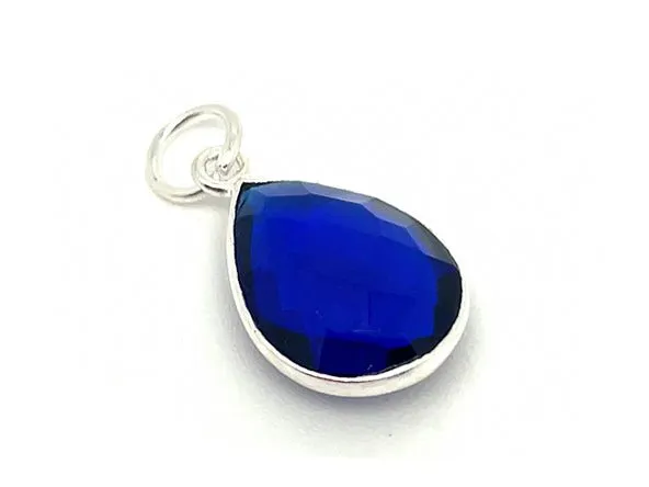 Eye Catching Teardrop | Royal Blue Quartz