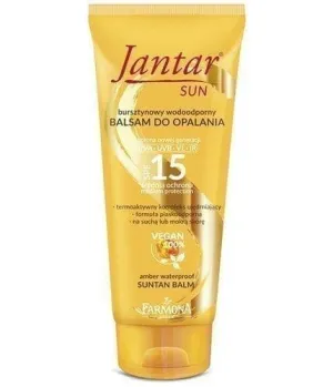 FARMONA JANTAR SUN Amber waterproof sunscreen lotion SPF15 200ml