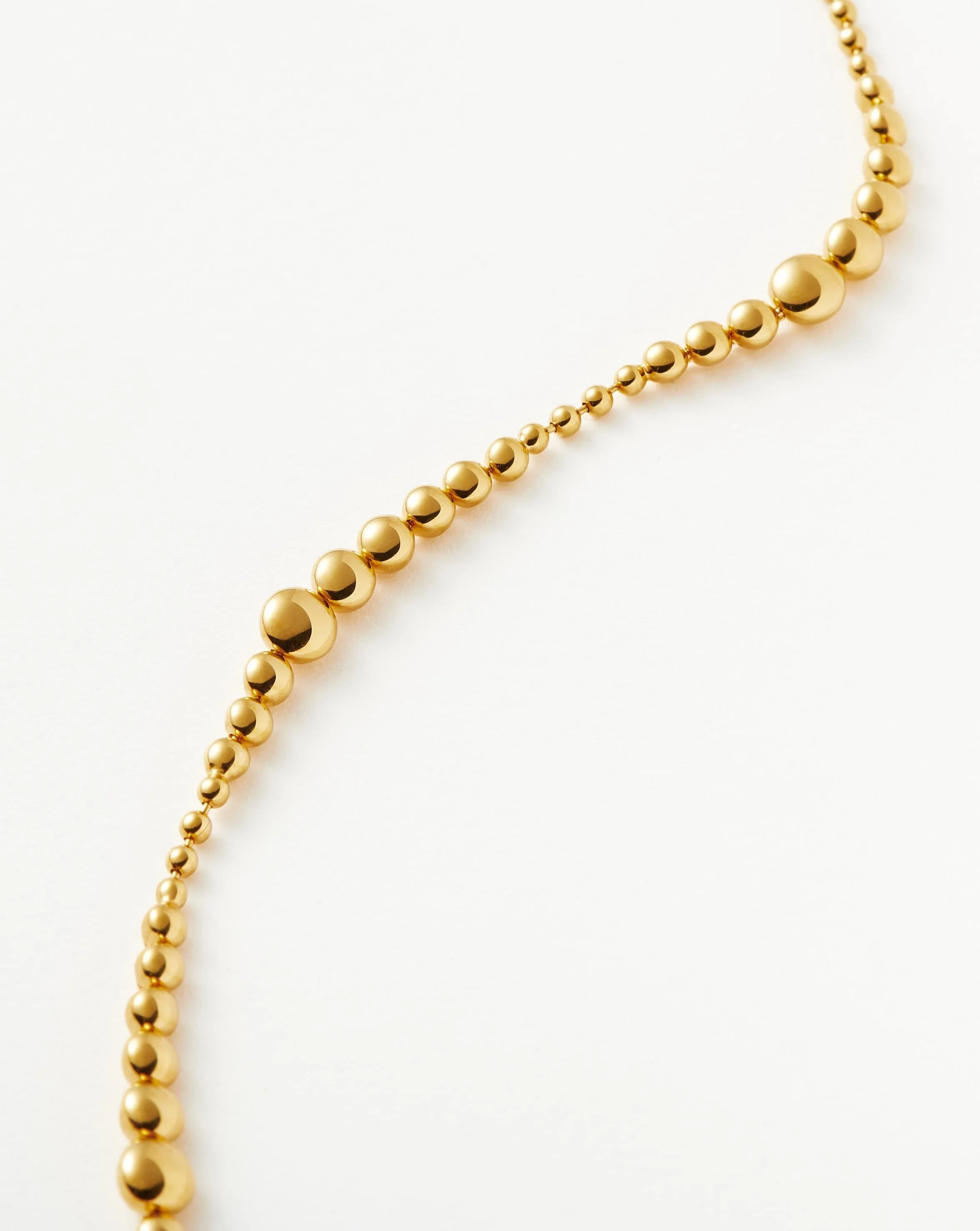 Graduated Beaded Bracelet | 18ct Gold Vermeil