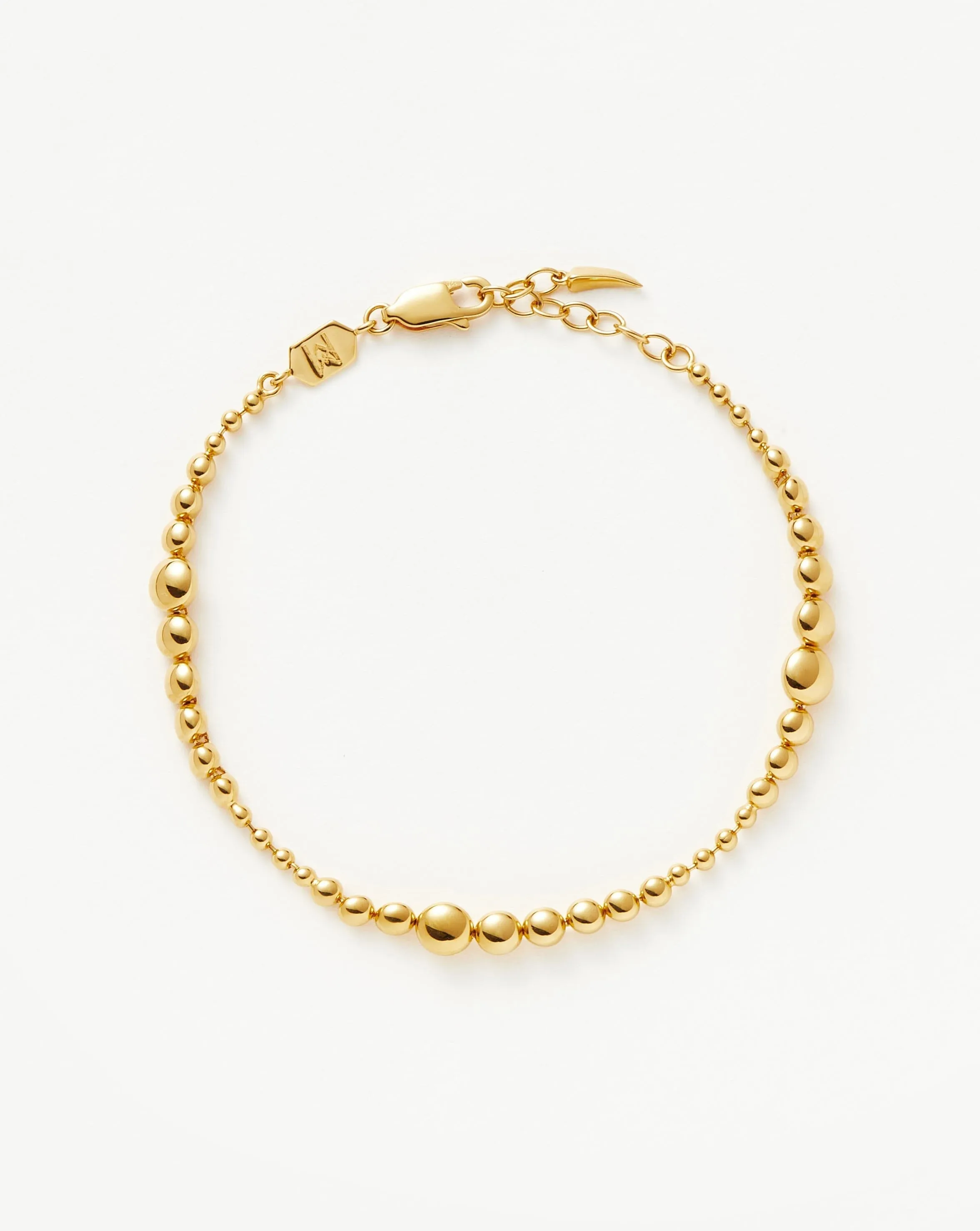 Graduated Beaded Bracelet | 18ct Gold Vermeil