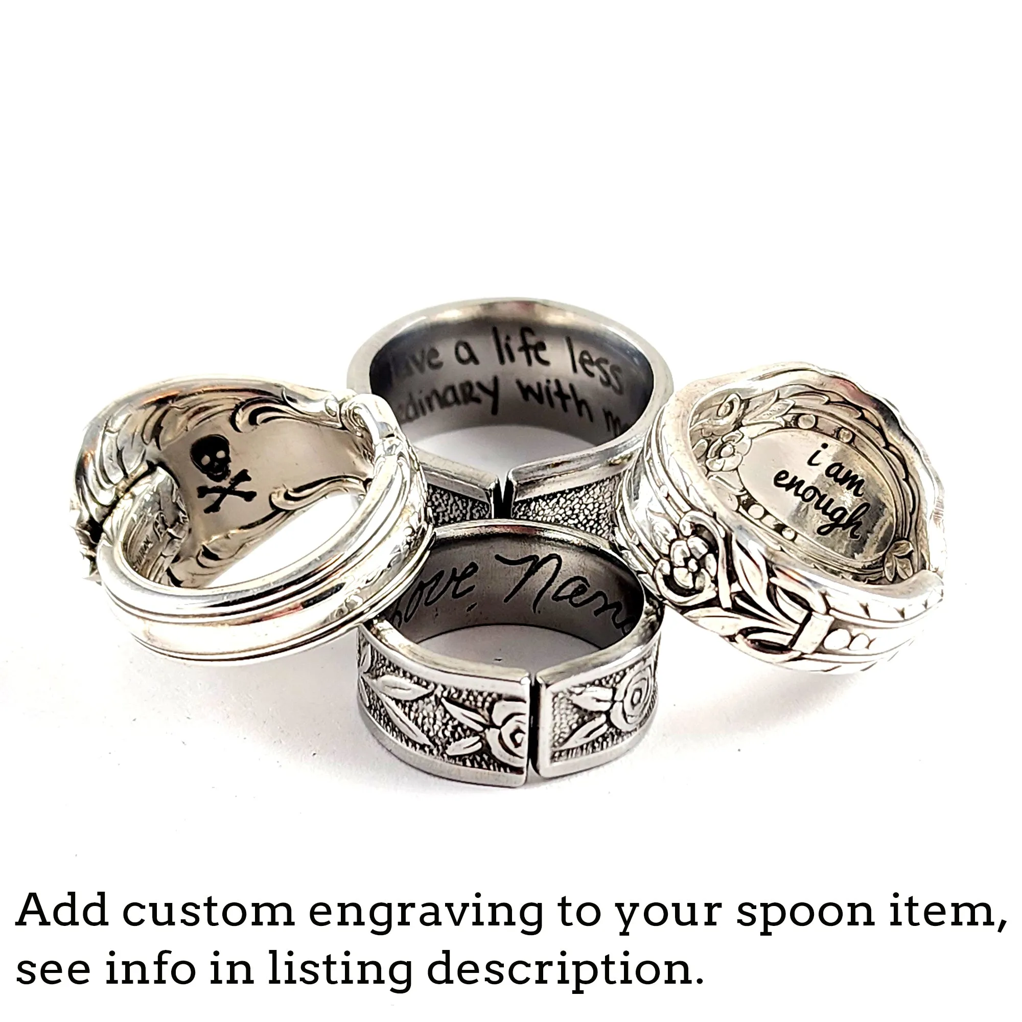 International Silver Belle Spoon Ring