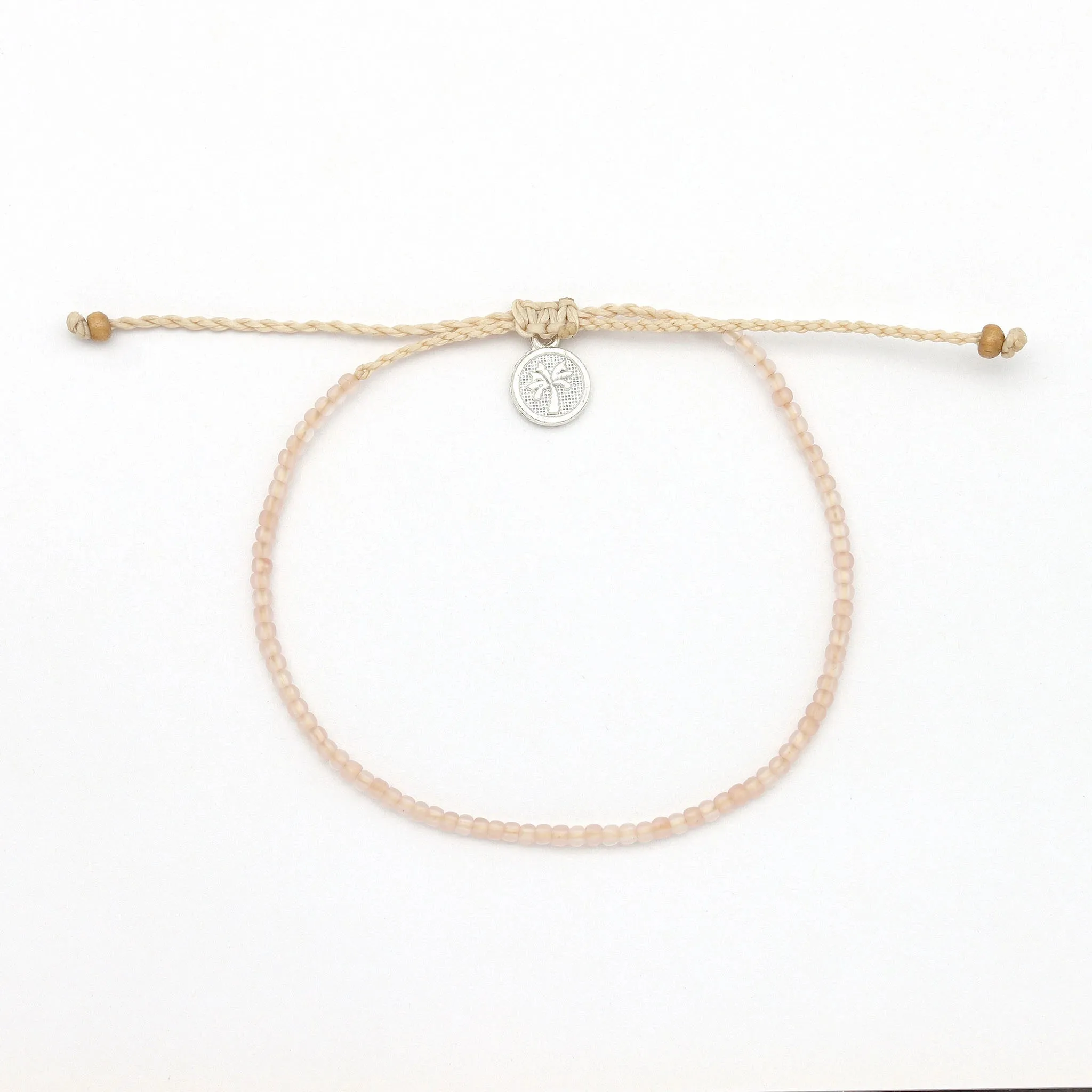 Ka'anapali Frosted Glass Beaded Bracelet