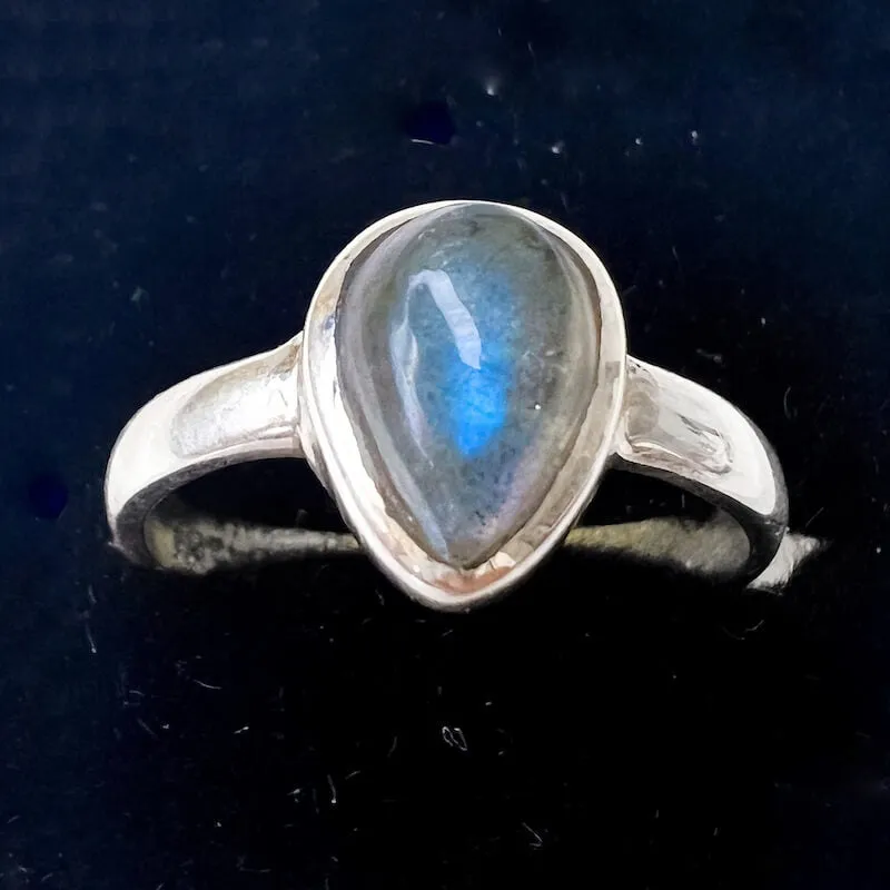 Labradorite Sterling 925 Silver Ring