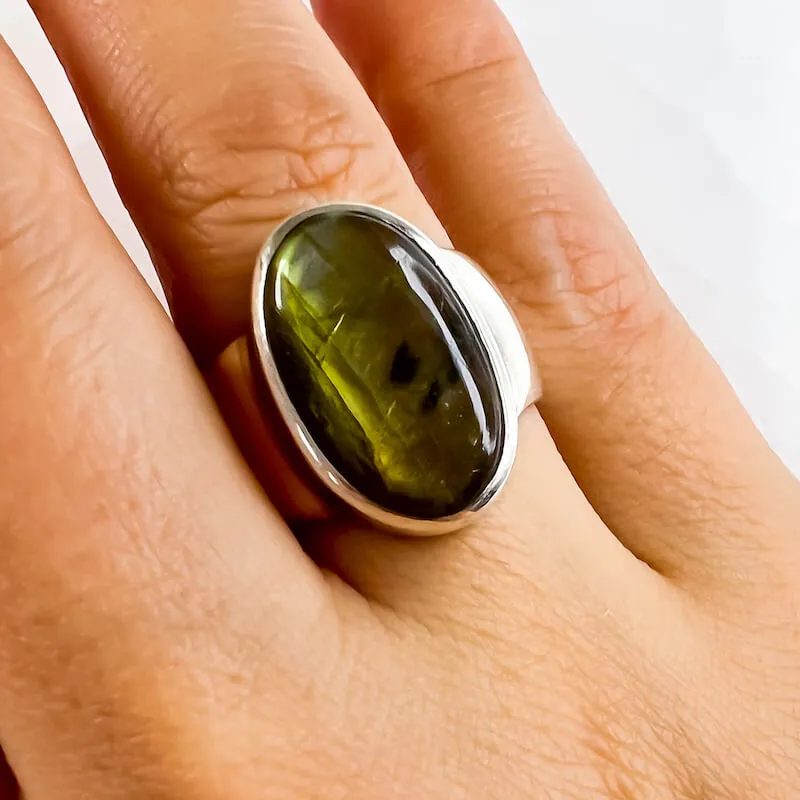 Labradorite Sterling 925 Silver Ring