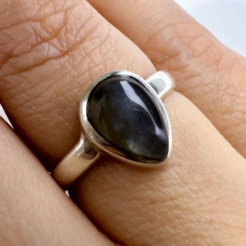 Labradorite Sterling 925 Silver Ring