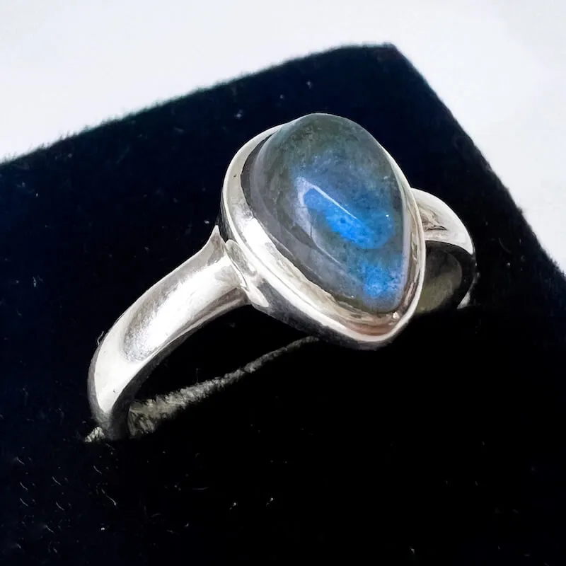 Labradorite Sterling 925 Silver Ring