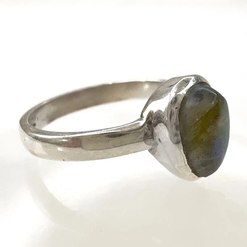 Labradorite Sterling 925 Silver Ring