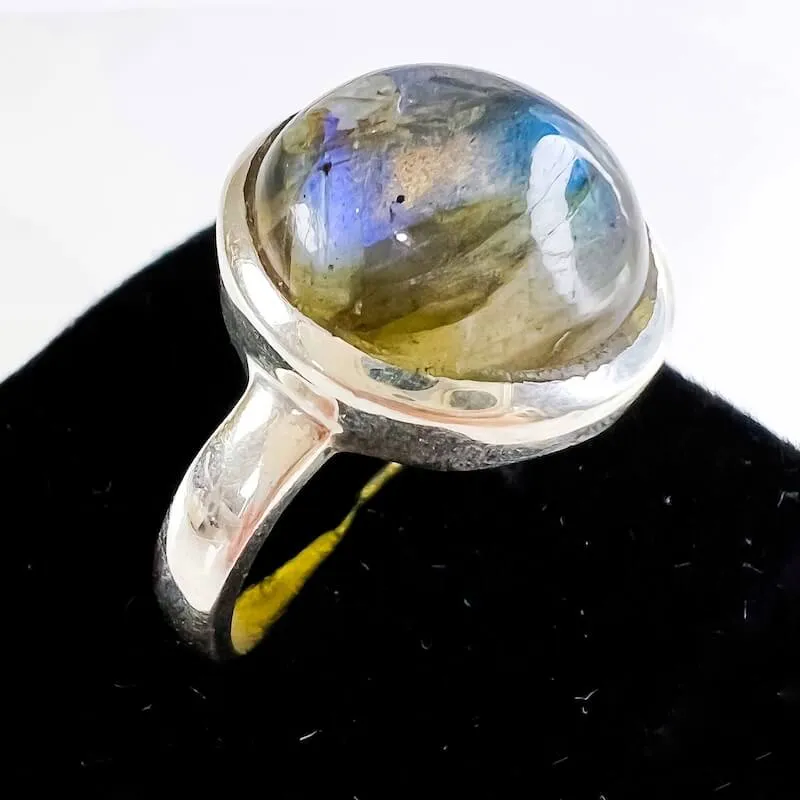 Labradorite Sterling 925 Silver Ring