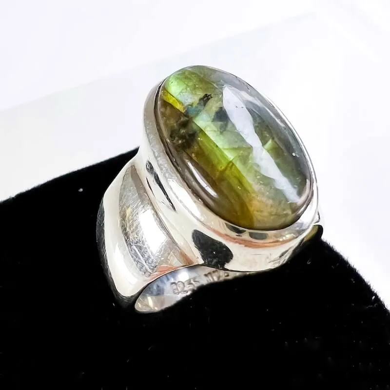 Labradorite Sterling 925 Silver Ring