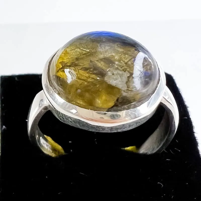 Labradorite Sterling 925 Silver Ring