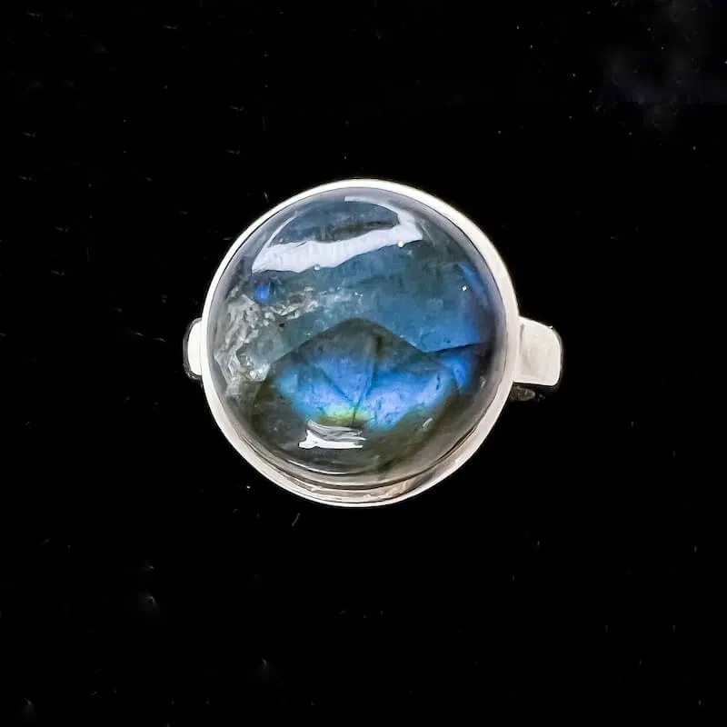 Labradorite Sterling 925 Silver Ring