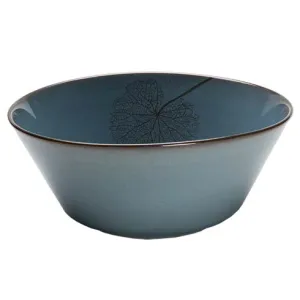 LEAF Stoneware - Topaz Med Serving Bowl