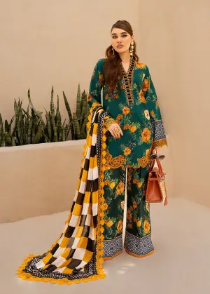 Maria Osama Khan Raya Lawn Collection – Jade (MR-05)