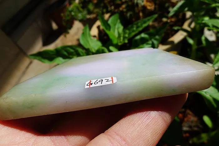 Natural Jade Rough Jadeite Raw (105g,8.3X4.5X1.4cm)