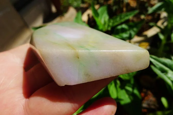 Natural Jade Rough Jadeite Raw (105g,8.3X4.5X1.4cm)